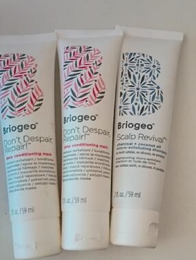 Briogeo White Travel Hair Treatment Trio